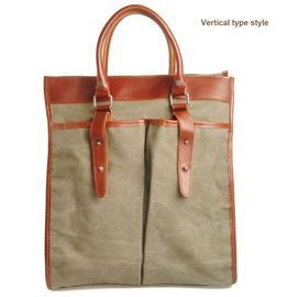 new European Style Retro Casual Canvas Shoulder Man Bags Business Briefcase Laptop