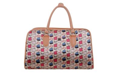 ジッパーが付いているかわいいりんごパターン水証拠の布旅行袋旅行スーツケース
