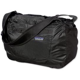 パタゴニア軽量旅行急使袋の黒 17L--ポリエステル旅行袋肩袋
